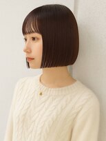 ミツバ(3tuba)&nbsp;ショートボブ ワンレンボブ 艶髪 髪質改善 小顔 顔周り似合わせ