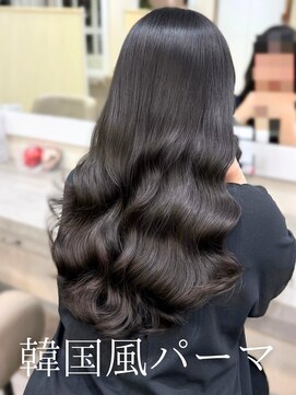 アミー 池袋(Ammy) コテ巻き風パーマ /韓国風パーマ/デジタルパーマ/レイヤーカット