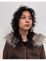 ナループロアツム(Nalu pu loa Tsum)&nbsp;マレットヘア/ウルフパーマ/ミディアムレイヤー