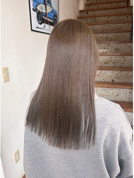 シュガー 盛岡(SUGAR) ○ ブリーチなしダブルカラー　オリーブグレージュ ○