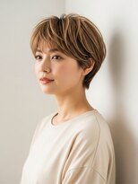 フープ 川越(hoop)&nbsp;束間ショート/ボブ/白髪染め/白髪ぼかし/川越