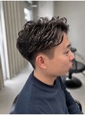 毛流れパーマ