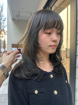 ニール 名古屋 伏見 丸の内(NEELU) 【NEELU_misa】ハイレイヤー オリーブブラウン