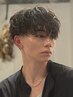 【men's】カット+波巻きパーマ【メンズパーマ】