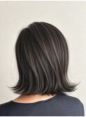 コントラストハイライト白髪ぼかし30代40代50代60代広尾/恵比寿