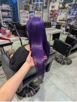 トーキョー オタクヘアー(TOKYO OTAKU HAIR) 高彩度カラー/紫/派手髪/地雷系