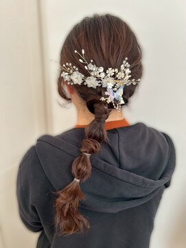 ディアーバイラポールヘア(Dear by RAPPORT HAIR) 華やかヘアセット