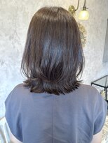ディーヴァヘアーエズ(DIVA hair Eze) ミディアムレイヤー/ブリーチなしカラー/顔周り/髪質改善