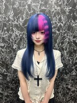 エルシャドール(EL-SHADDOLL)&nbsp;ネイビーピンクデザインボーダーカラー