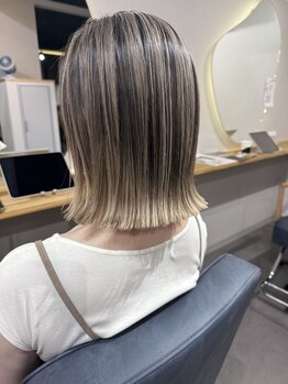 ブランチ シカ(branch.cica)の写真/ダメージ最小限で理想のハイトーンが実現！ひとりひとりに合わせデザインカラーをご提案します！★