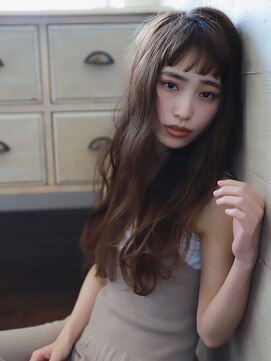 ベルビアンカ(Belle BIANCA) Belle BIANCA オン眉ロングヘア by竹内