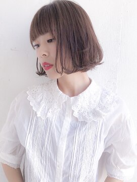 ルティア(Lutia) 切りっぱなし モード グレージュ！