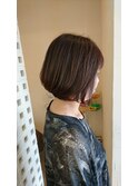 毛先ワンカールボブ