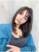『AUSTIN』うざバング×ほの甘ヘルシー×アッシュカラー