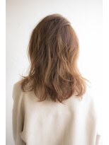 ミエル ヘア 新宿(miel hair)&nbsp;【mielhair新宿】大人ルーズなかき上げロング