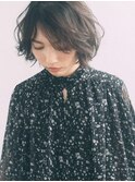 《PearL》軽やかショートボブパーマ