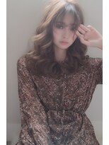 リル 住之江(LiL')&nbsp;【LiL'住之江】ことりベージュ_シースルー_フェミニンロング