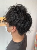 無造作パーマ