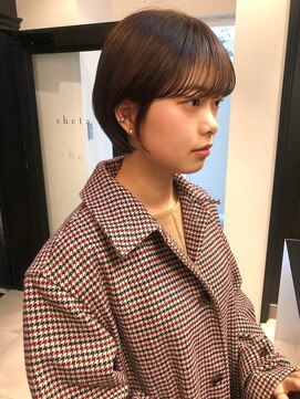 シータ(sheta) 【表参道sheta/中澤美緒】20代・30代◎丸みショート
