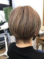 アメリ(Ameri)&nbsp;-Ameri-コンパクトショート　×　ミルクティーベージュ