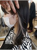 インナーカラー☆イルミナカラー☆ホワイトベージュ