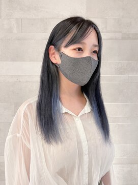 ピカイチ 上通店(pikA icHi) *pikAicHi*インナーカラー×ブルー