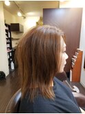 セミロングスタイル