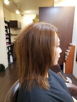 ヘアメイク ビス(Hair Make Bis.) セミロングスタイル