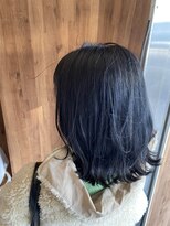 アヴァンス 天王寺店(AVANCE.)&nbsp;ブルーブラック×透明感