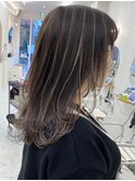 レイヤーコントラストハイライトハイライトカラーグレージュ