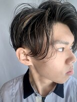 イトシテ&nbsp;ハンサムショート×波巻きパーマ【担当　ジン　トモヒト】