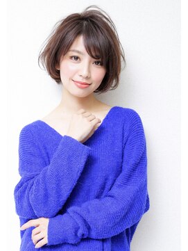 マーズソレイユラモード(mars soleil la mode) 大人かわいい こなれミディ ショートボブ / 宝塚美容室 ML い-１