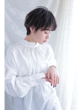 ヘアーアンドカラー プラーチェ(hair&color Plaatje) 20代30代40代50代大人可愛い絶壁解消ショート黒髪