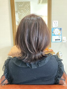 ヘアー クラージュ(hair courage) ネオウルフ ラベンダーピンク ハイライト