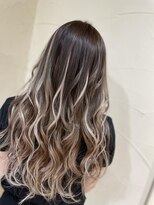 ニーナ ビューティーサロン(NINA Beauty Salon)&nbsp;ダメージレスバレイヤージュ♪#バレイヤージュ#ハイライト
