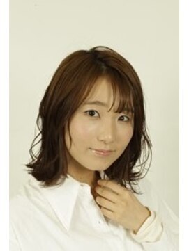 ドゥセリエ 新宿本店(de cellier) 小顔ミディアム外ハネボブ