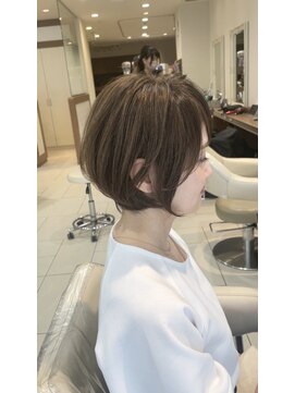 アッシュ 大泉学園店(Ash) 【脱白髪染め】ハイライトオリーブベージュ