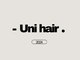 ユニヘアー(Uni hair)の写真