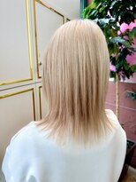 エイムコーゾー美容室(AiM KOZO)&nbsp;【ハイトーンカラー】ホワイトベージュ