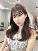 天神美容室×韓国ヘア×レイヤー×顔周りカット