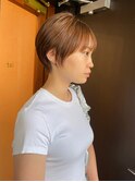 マッシュショート/耳掛けショート/【横浜/横浜駅】