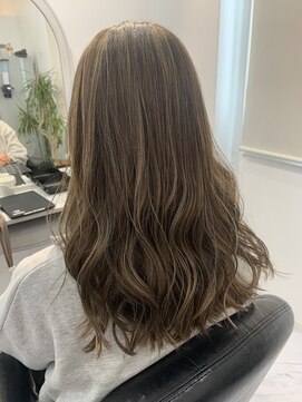 ランソ 成田店(RUNSO) デザインカラー/レイヤーカット/ウエットヘア