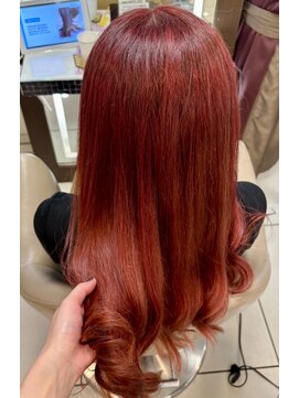 スタイル 横浜(STYLE) ブリーチ／横浜／ケアブリーチ/ブロンド/ピンクベージュ