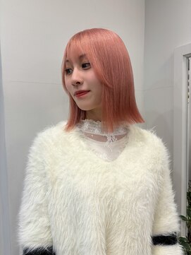 ヴィア(Via) 10代20代30代/ペールピンク／ピンクカラー/ハイトーン
