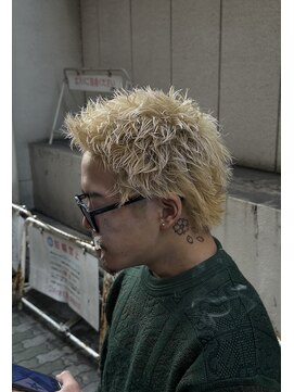 ダムディートウキョウヘアーラウンジ 上野店(DAMDEE TOKYO hair lounge) スパイキーショート