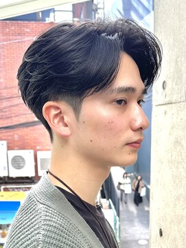 ニコ トウキョウ(nico TOKYO) センターパートニュアンスパーマ