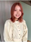 ミディアムレイヤースタイル