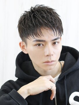 ベーア(Bar) 短髪ツーブロック刈り上げショート爽やかダウンバング