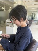【50代・60代限定】まとまり艶ショートボブ/髪質改善／しらさん