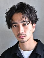 エリマ 横浜西口(elima)&nbsp;フェザーショートフェザーパーマニュアンスパーマショートヘア